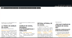 Desktop Screenshot of mueblesdecocinairis.com